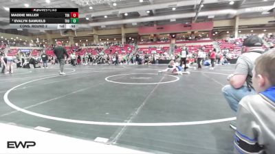 65 lbs Cons. Round 3 - Evalyn Samuels, Thunderbird vs Maddie Miller, Trailblazer