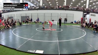 80 lbs Baylor Waltemath, Nebraska vs Mackenzie Moe, Indiana