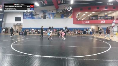 140 lbs Jackson Niederkohr, Ohio Scarlet vs Parker Porta, New Jersey