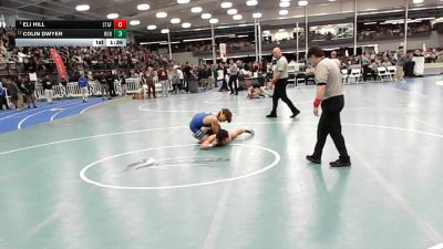 6 - 150 lbs Champ. Round 1 - Eli Hill, Stafford vs Colin Dwyer, James W. Robinson