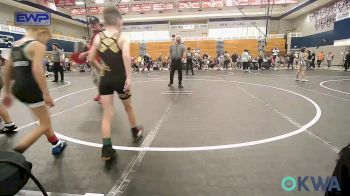 58 lbs Semifinal - Ryatt Saunders, Shelton Wrestling Academy vs Cayson Bolen, Unattached