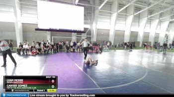 45 lbs Semifinal - Carter Gomez, Top Of The Rock Wrestling Club vs Lyam Mckee, Uintah Wrestling