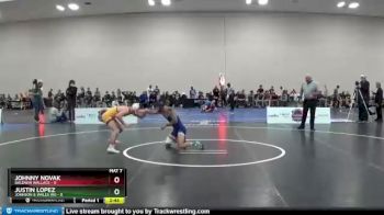125 lbs Placement Matches (16 Team) - Justin Lopez, Johnson & Wales (RI) vs Johnny Novak, Baldwin Wallace