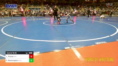 61 lbs Consi Of 16 #2 - Logan Ponce, RAW Wrestling Club vs Everett Brewington, Black Fox Academy