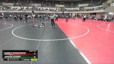 74-79 lbs Quarterfinal - Brielle Meyer, Osceola vs Brylie Bakken, Outlaw Wrestling Club