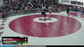 120 lbs Cons. Round 2 - Anthony Martinez, Bishop Gorman HS vs Diego Acosta, Liberty
