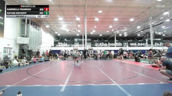 150 lbs Rr Rnd 4 - Jansen Derzanovich, Journeymen Wrestling - Girls vs Veronica White, Central Pennies