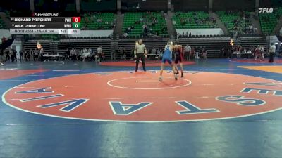 1A-4A 106 Cons. Round 2 - Jack Ledbetter, White Plains vs Richard Pritchett, Pleasant Valley