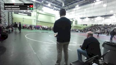 150 lbs Champ. Round 1 - William Bartolini, Palisades vs Ayden Anderson, SAN FERNANDO