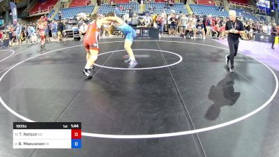 190 lbs Cons 64 #2 - Tucker Nelson, ND vs Braylen Meeuwsen, MI