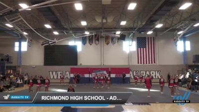 Richmond High School - Advanced Varsity Crowd Performance [2022 Advanced Varsity Crowd Performance Day 1] 2022 NCA Kansas City Regional Championship