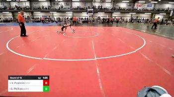 101 lbs Round Of 16 - Vitalii Pushnin, Rush-henrietta vs Chase Phillips, Ward Melville