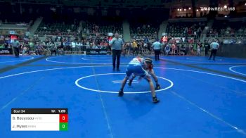 115 lbs Prelims - Gabriel Bouyssou, Mayo Quanchi vs Jacob Myers, Mile High WC