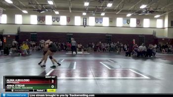 121A 1st Place Match - Anna O`Rear, West Delaware, Manchester vs Alina Ajruloski, Independence