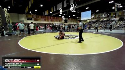 135 lbs Round 2 - Ramon Ibarra Iii, Granite Wrestling Club vs Quentin Godoy, Imperial Valley Panthers Wrest