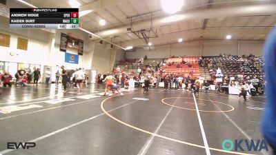 92-98 lbs Consolation - Andrew Ridge, Sperry Wrestling Club vs Kaiden Burt, Wagoner Takedown Club