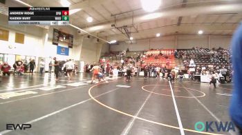 92-98 lbs Consolation - Andrew Ridge, Sperry Wrestling Club vs Kaiden Burt, Wagoner Takedown Club