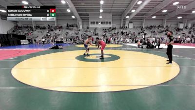 285 lbs Round Of 32 - Tamari Goodwin, SC vs Sebastian Rivera, NC