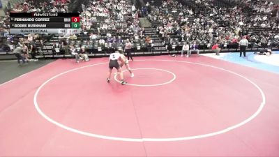 5A 190 lbs Quarterfinal - Bodee Burnham, Box Elder vs Fernando Cortez, Brighton