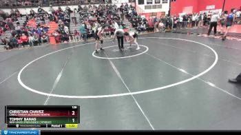 126 lbs Quarterfinal - Christian Chavez, Carol Stream (GLENBARD NORTH) vs Tommy Banas, New Lenox (PROVIDENCE CATHOLIC)