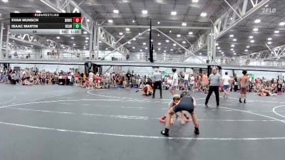 88 lbs Round 2 (8 Team) - Isaac Martin, Revival Awakening vs Evan Munsch, Barn Brothers WC