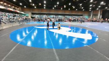 97-104 lbs Round 3 - Louis Sanchez, USA Gold vs Preston Hall, Yerington Lions Youth Wrestlin