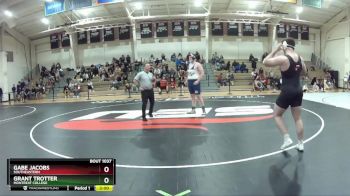 285 lbs Quarterfinal - Grant Trotter, Montreat College vs Gabe Jacobs, Southeastern