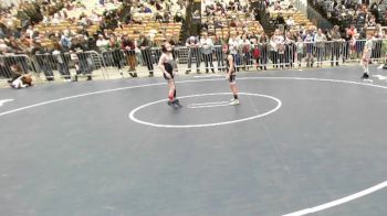 58 lbs Semifinal - Lane Petkovsek, District 3 Wrestling vs Adrian Bucknam, Club Not Listed