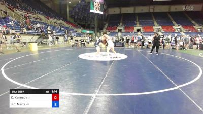 190 lbs Cons 16 #2 - Connor Kennedy, UT vs Christian Mertz, ND