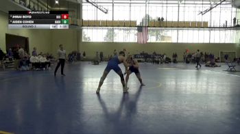 165 lbs Round 3 - Jhmai Boyd, Southeast Community College vs AIden Cohen, Harper College