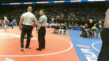 110 Class 1 lbs Champ. Round 1 - Myla Woolridge, Kearney vs Kendra Oswald, Warrensburg