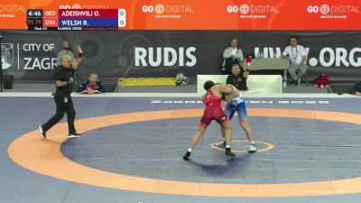 79 kg Bronze - Rocco Welsh, USA vs Otari Adeishvili, GEO