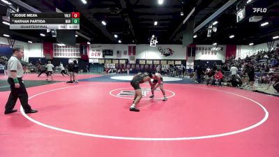 138 lbs Quarterfinal - Nathan Partida, Northview vs Josue Mejia, Valley View