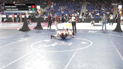 126 lbs Round Of 32 - Boone Henry, Fairfield Warde vs Owen Savage, Melrose
