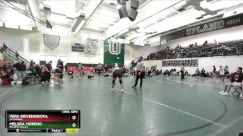 190 lbs Cons. Semi - Vera Grivennikova, La Canada vs Melissa Moreno, Paloma Valley