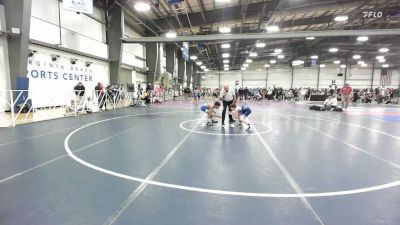 85 lbs Consi Of 8 #1 - Caleb Fralick, PA vs Kiyan Bassiri, NC