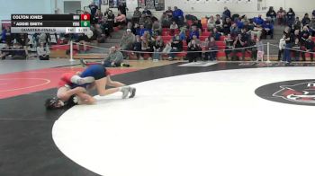 113 lbs Quarterfinal - Colton Jones, Mill River vs Addie Smith, Vergennes