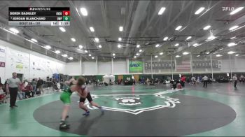 197 lbs Champ. Round 2 - Jordan Blanchard, UW-Parkside vs Derek Badgley, Grand Valley State
