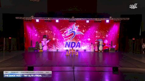 The Dance Vault - Tiny Elite Lyrical [2025 Tiny - Premier - Contemporary/Lyrical Day 1] 2025 NDA Houston Regional