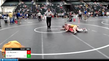 149 lbs Cons. Round 5 - Chase McLaren, Grand View (Iowa) vs Warren Carr, Wyoming