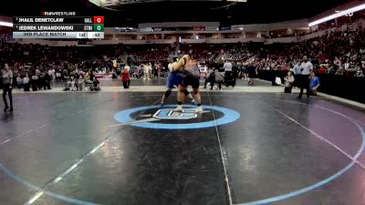 4A 285 lbs 3rd Place Match - Jedrek Lewandowski, St. Michael`s vs Jhalil Denetclaw, Gallup