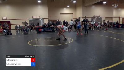 71 kg Cons 64 #1 - Pratham Sharma, Community Youth Center - Concord Campus Wrestling vs Centrel Farmer Jr., Legends Of Gold Las Vegas