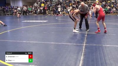 107 lbs Consy 2 - Seth Drennen, Parkersburg-WV vs Nico Diaz, State College