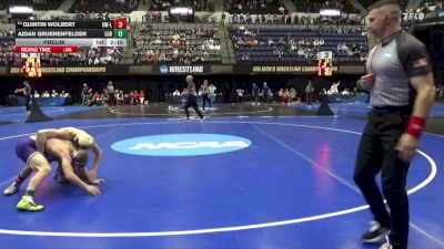 125 lbs Prelim - Aidan Gruenenfelder, Loras vs Quintin Wolbert, Wis.-La Crosse
