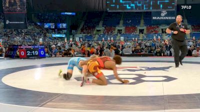 132 lbs Champ. Rd Of 64 - Cedric Montgomery, GA vs Blaze Van Gundy, OH