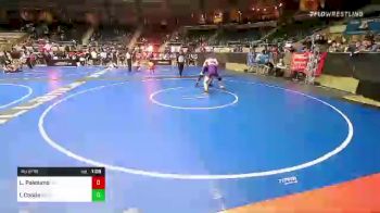 175 lbs Rd Of 16 - Logan Palesano, Chickasha Wrestling vs Isaac Codde, Michigan West