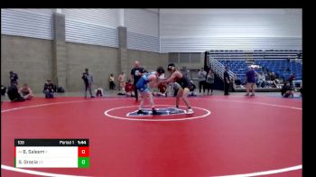 109 lbs Cons. Round 6 - Brayden Saleem, Delta vs Sebastian Gracia, Region Wrestling Academy