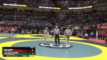 D2-120 lbs Champ. Round 1 - Joe Curry, Watterson vs Giovanni Duniec, Padua Franciscan