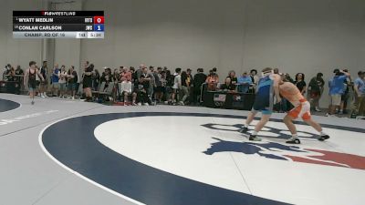 72 kg Champ. Rd Of 16 - Wyatt Medlin, Illinois Regional Training Center/Illini WC vs Conlan Carlson, Jackrabbit Wrestling Club
