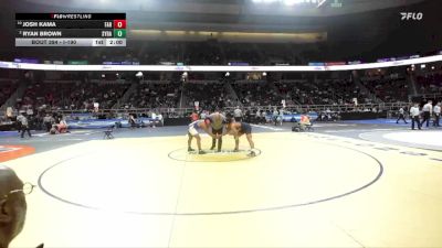 I-190 lbs Quarterfinal - Josh Kama, Farmingdale vs Ryan Brown, Syracuse